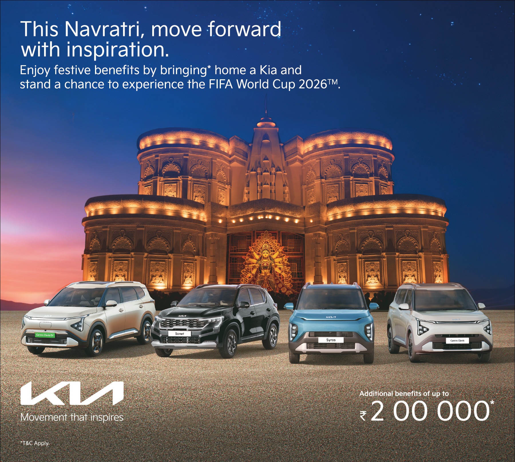 Navratri 2026 Kia festive offers Jaipur Dausa Bharatpur