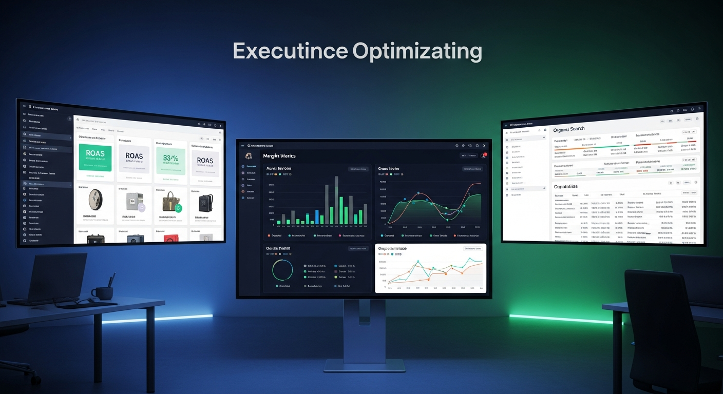 Ecommerce SEO vs performance ads comparison execution visual
