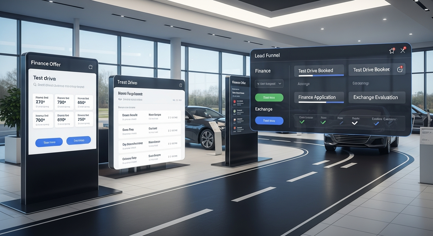 Lead generation strategy for car dealerships strategy visual