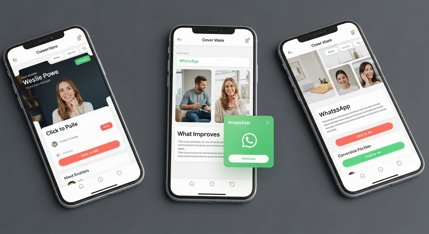 Mobile conversion fixes for service websites strategy visual