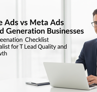 Featured image for Google Ads vs Meta Ads for Lead Generation Businesses