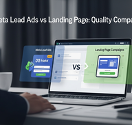Featured image for Meta Lead Ads vs Landing Page Campaigns: Quality Comparison