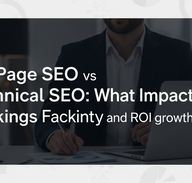 Featured image for On-Page SEO vs Technical SEO: What Impacts Rankings Faster?