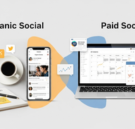 Featured image for Organic Social vs Paid Social for Service Brands