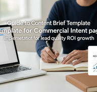 Featured image for SEO Content Brief Template for Commercial Intent Pages