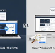 Featured image for WordPress vs Custom Website for Growth-Focused Companies