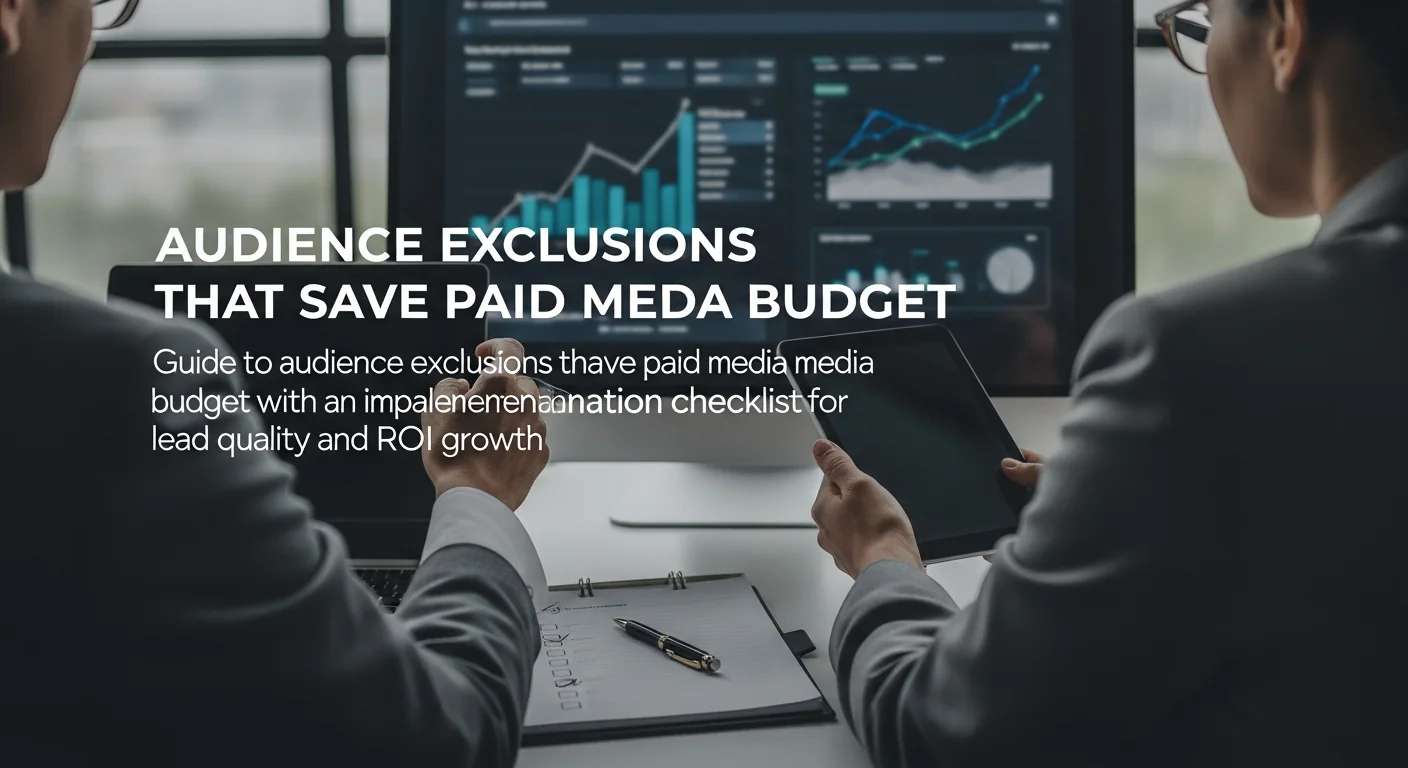 Audience Exclusions That Save Paid Media Budget visual