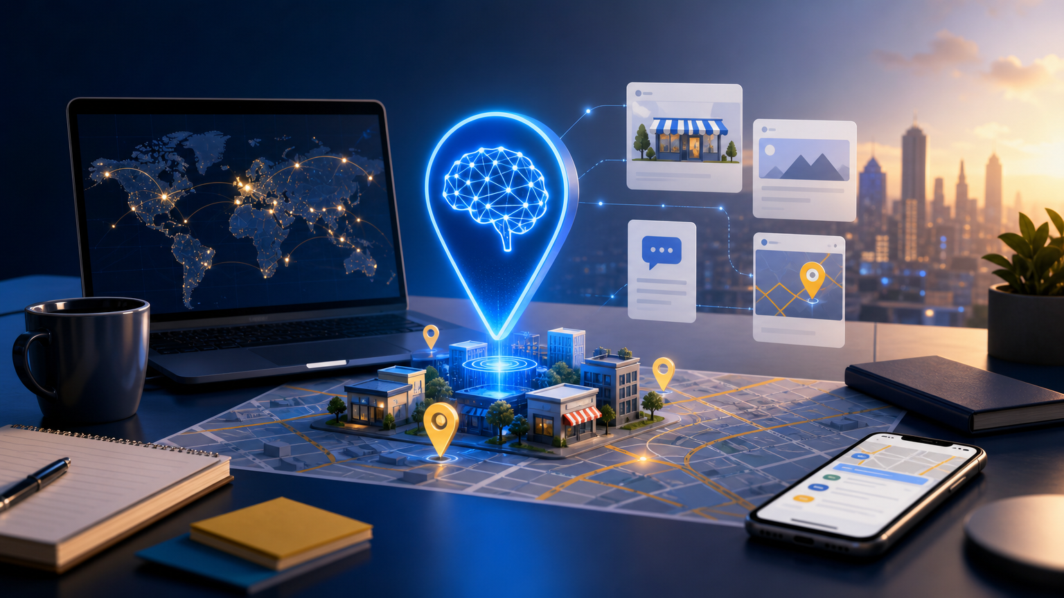 How AI Is Changing Local SEO for Small Businesses strategy visual