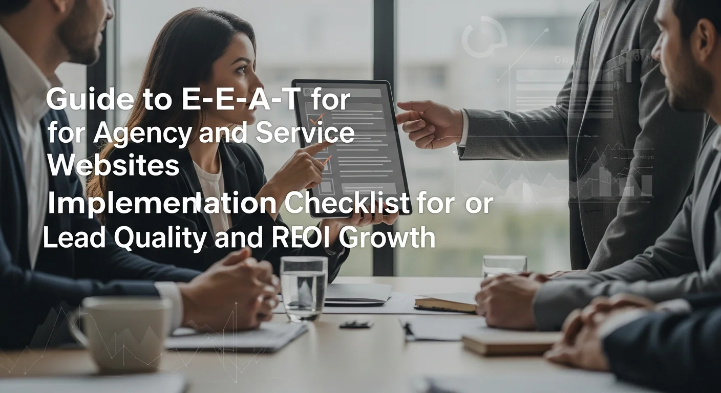 E-E-A-T for Agency and Service Websites: Practical Implementation visual