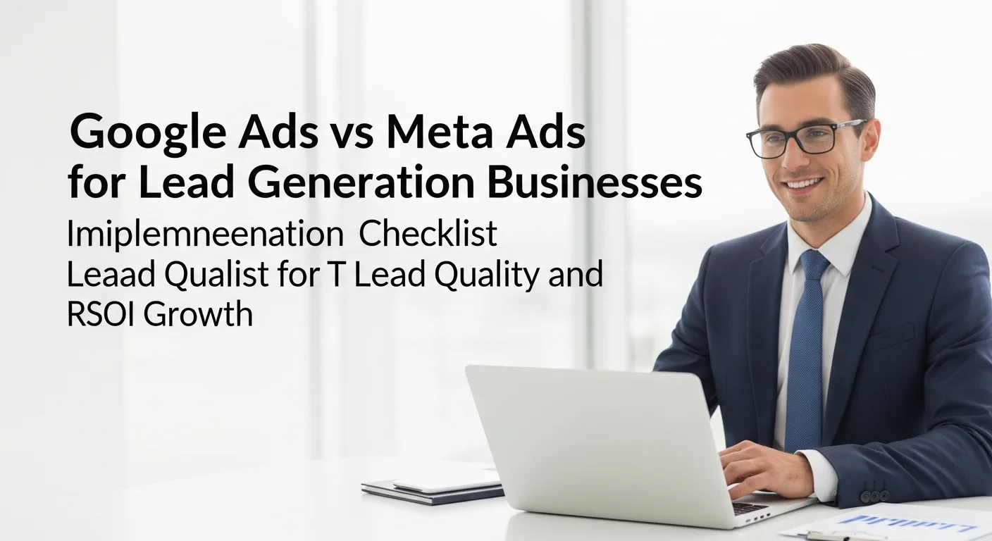 Google Ads vs Meta Ads for Lead Generation Businesses visual