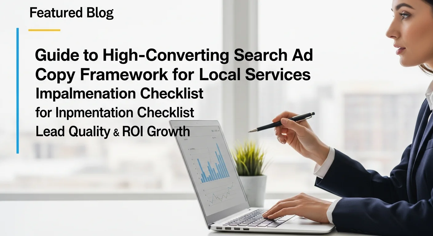 High-Converting Search Ad Copy Framework for Local Services visual