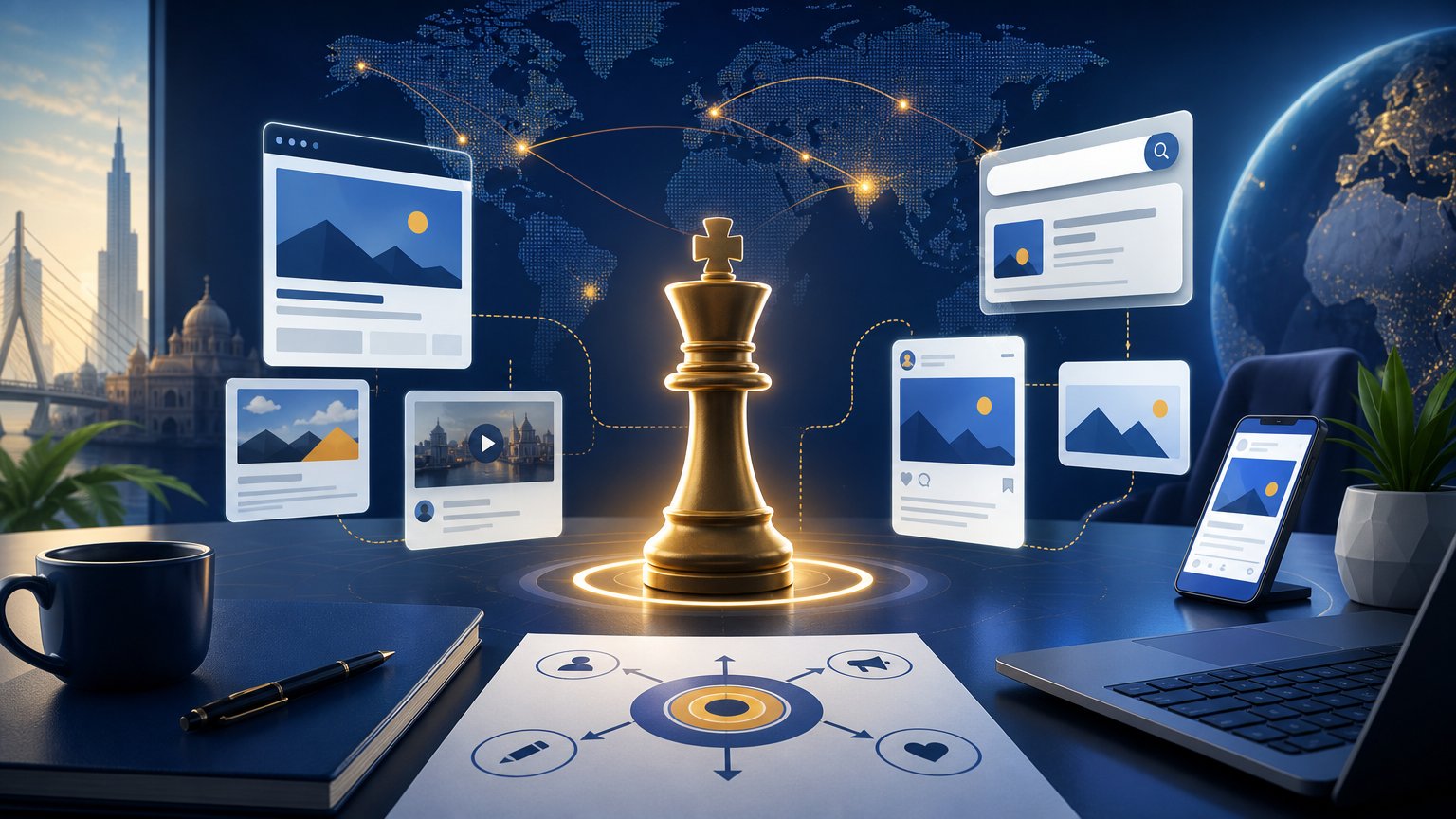 How Brand Positioning Improves Paid and Organic Performance strategy visual