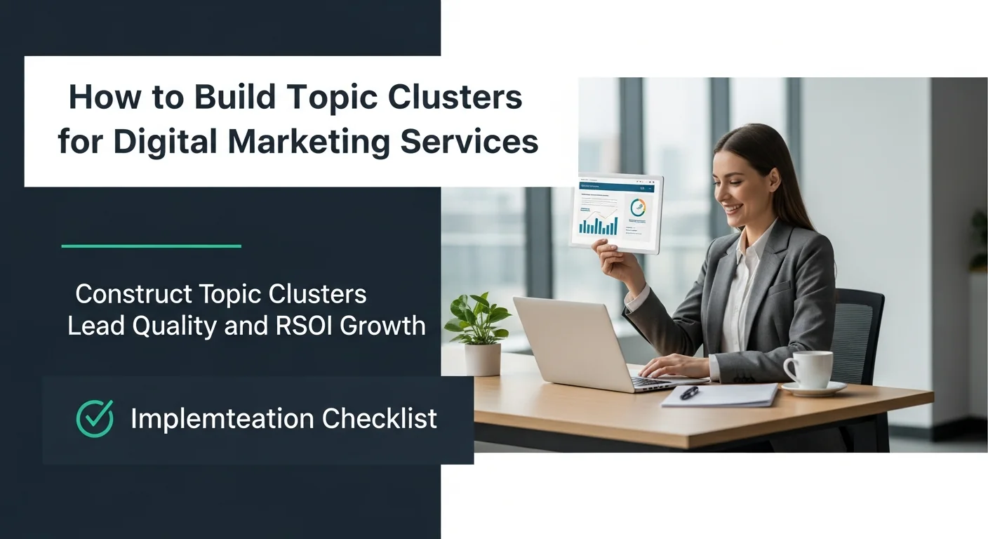 How to Build Topic Clusters for Digital Marketing Services visual