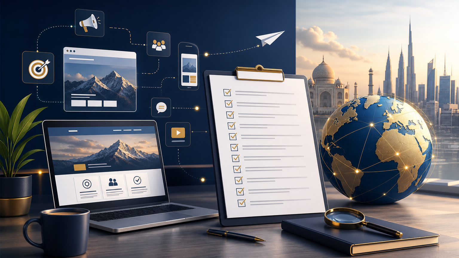 How to Choose a Digital Marketing Agency: 15-Point Checklist strategy visual