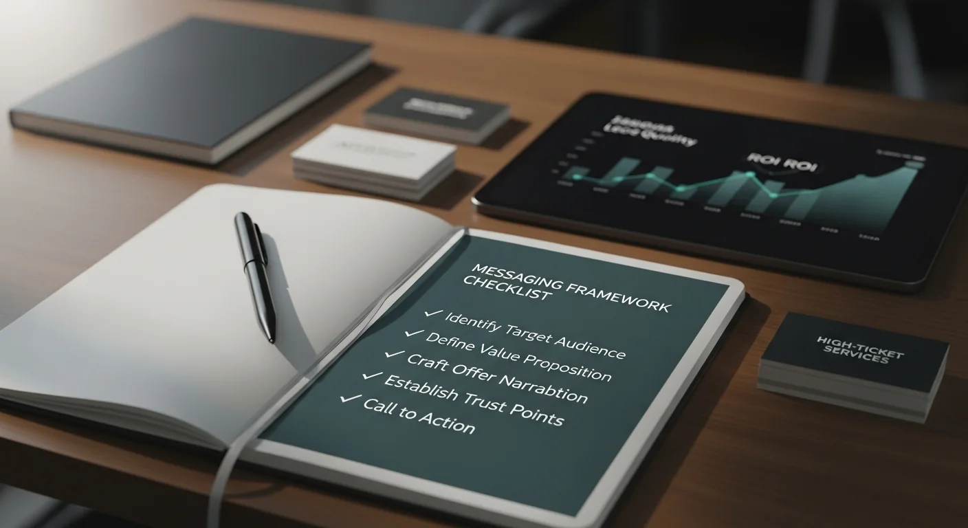 Messaging Framework for High-Ticket Service Offers visual