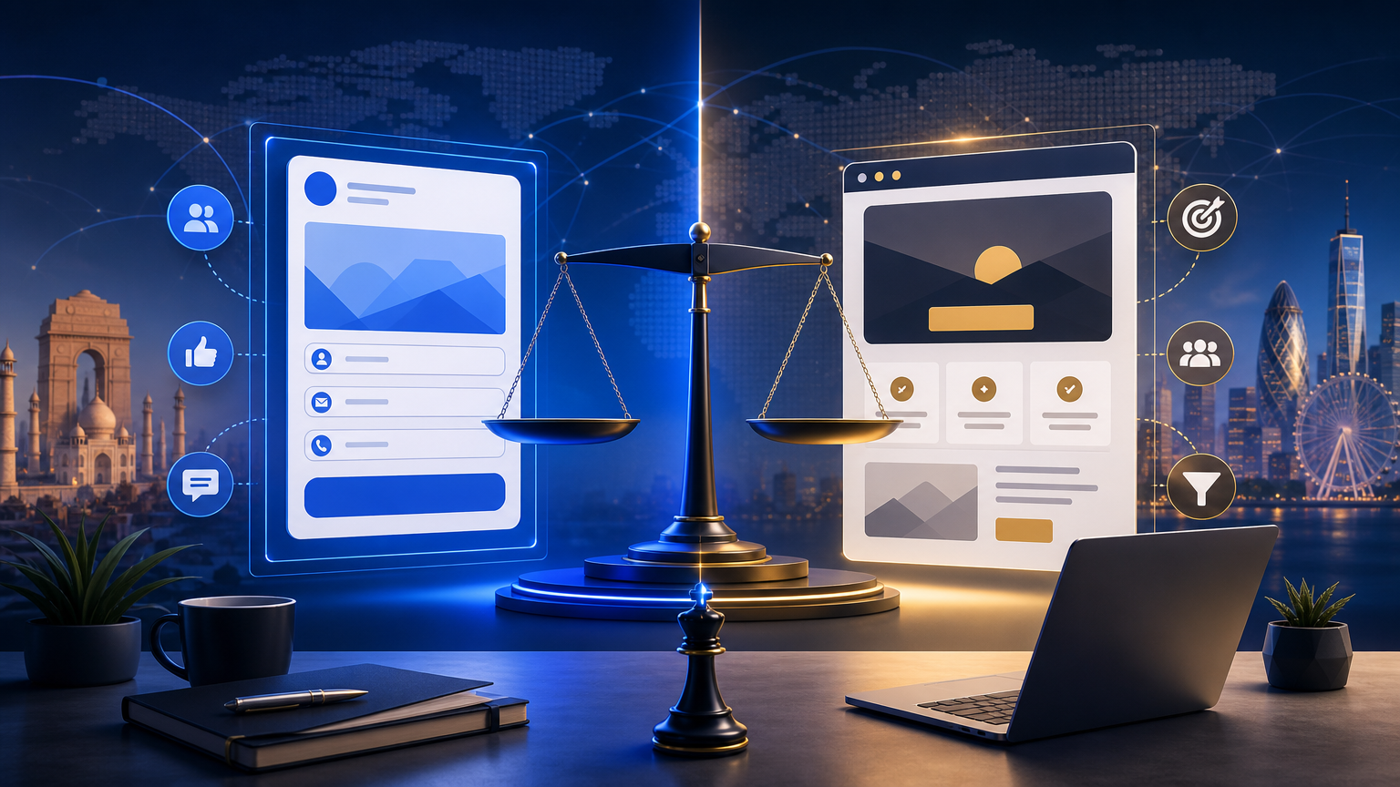 Meta Lead Ads vs Landing Page Campaigns: Quality Comparison strategy visual