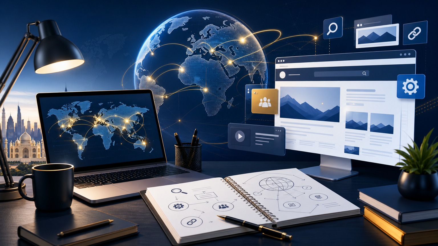 Outsource SEO Services: A Practical Growth Guide strategy visual