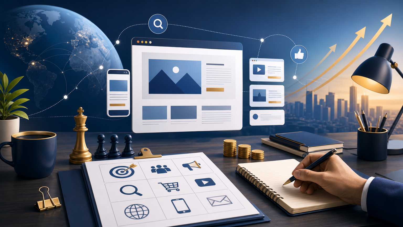 Performance Marketing Budget Planning for SMEs strategy visual