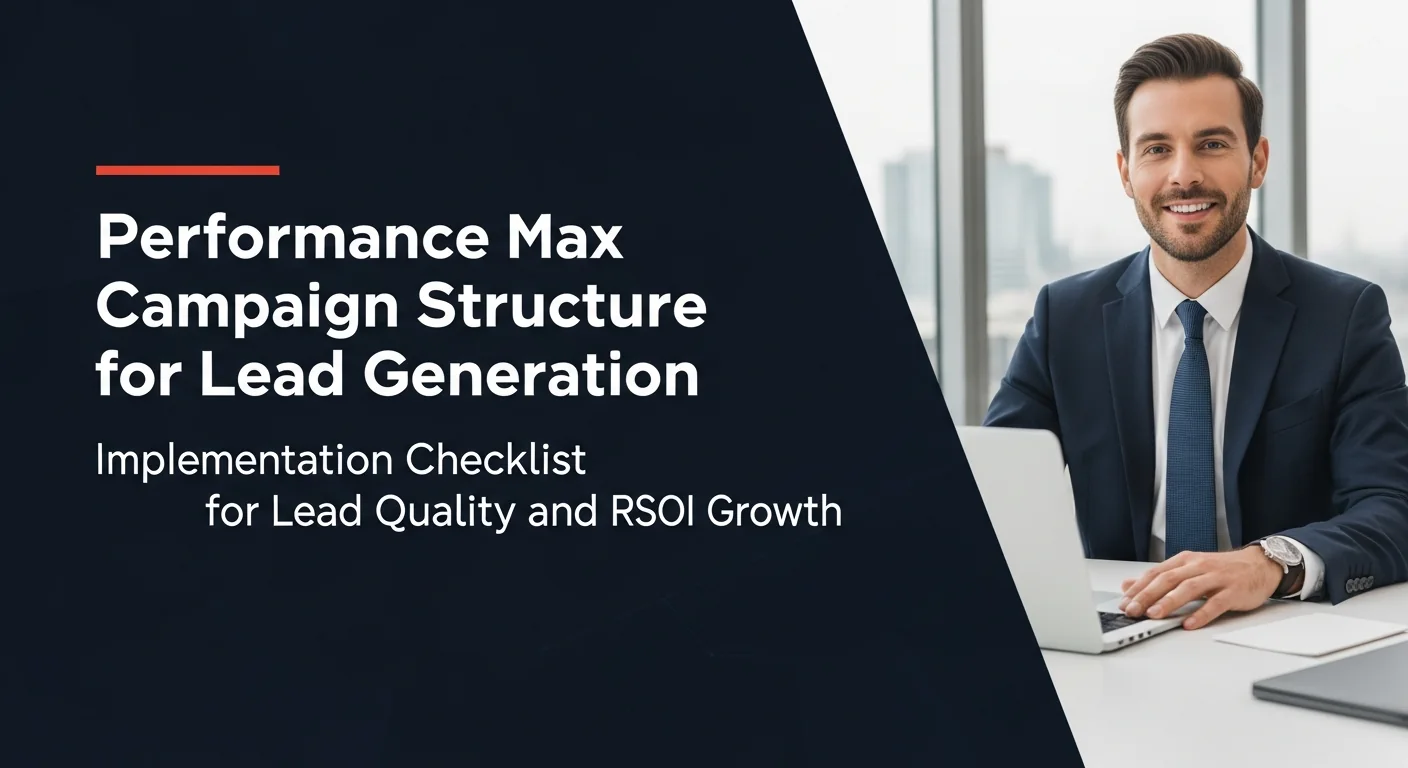 Performance Max Campaign Structure for Lead Generation visual