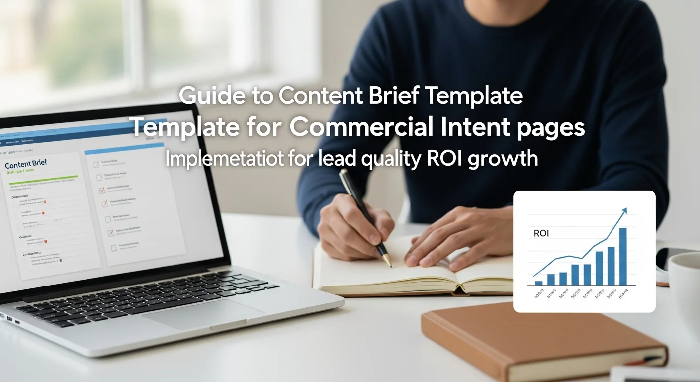 SEO Content Brief Template for Commercial Intent Pages visual