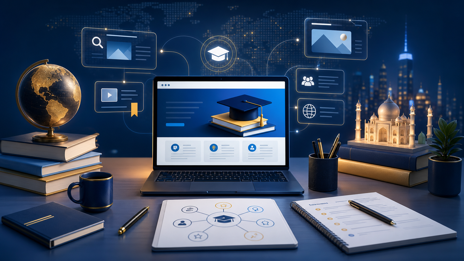 SEO for Education and Coaching Brands: Course Pages That Convert strategy visual
