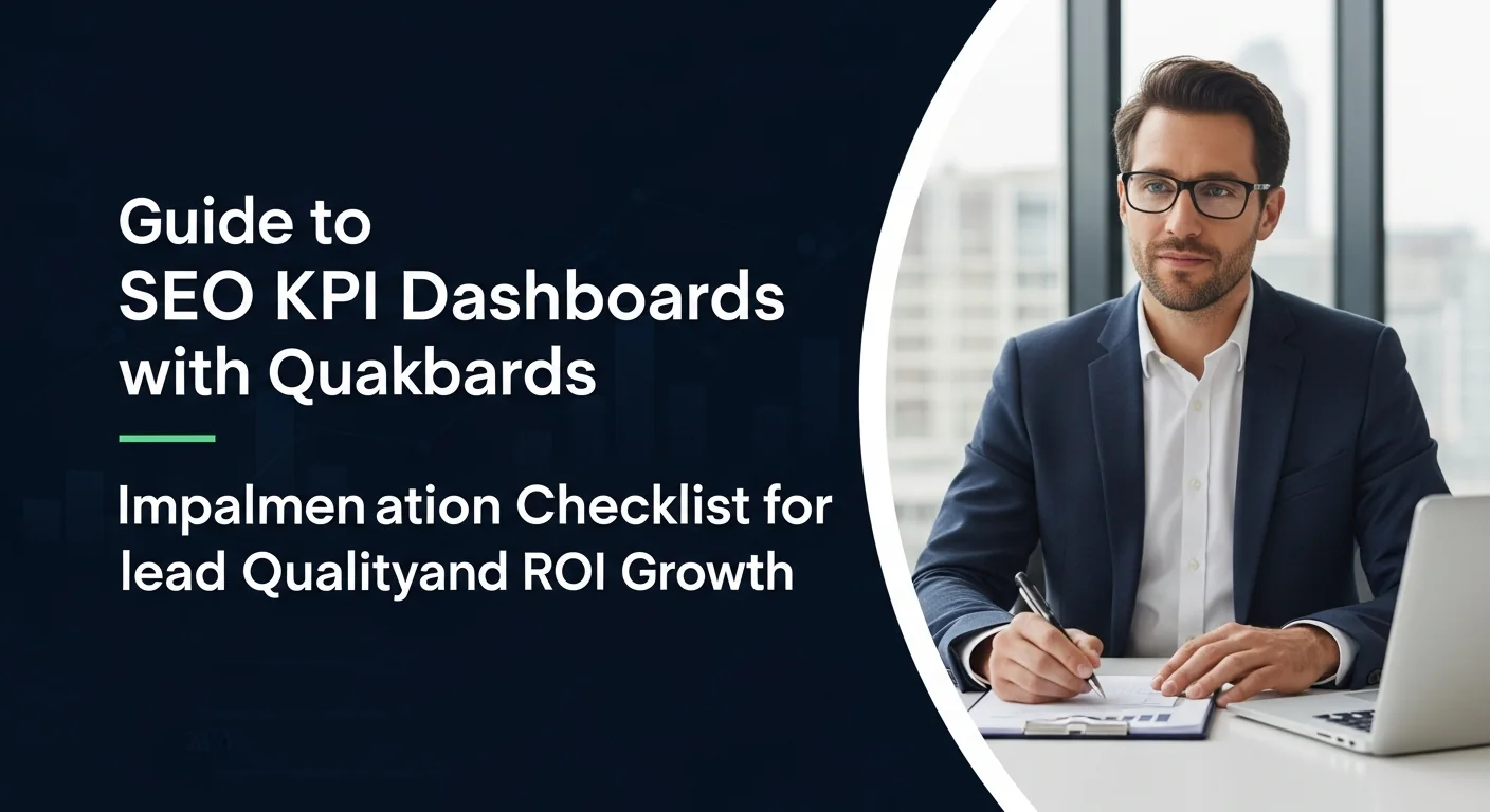 SEO KPI Dashboard: What to Track Weekly and Monthly visual