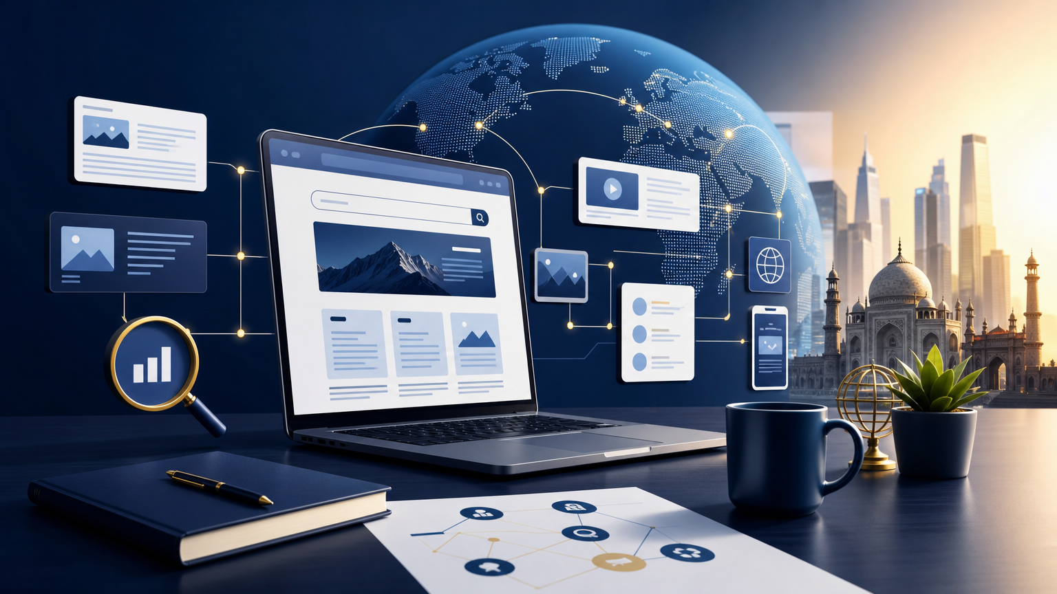SEO Marketing Services: A Practical Growth Guide strategy visual