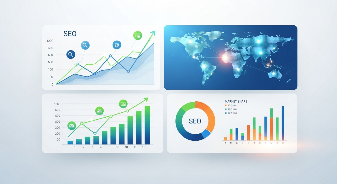 SEO Services growth strategy visual