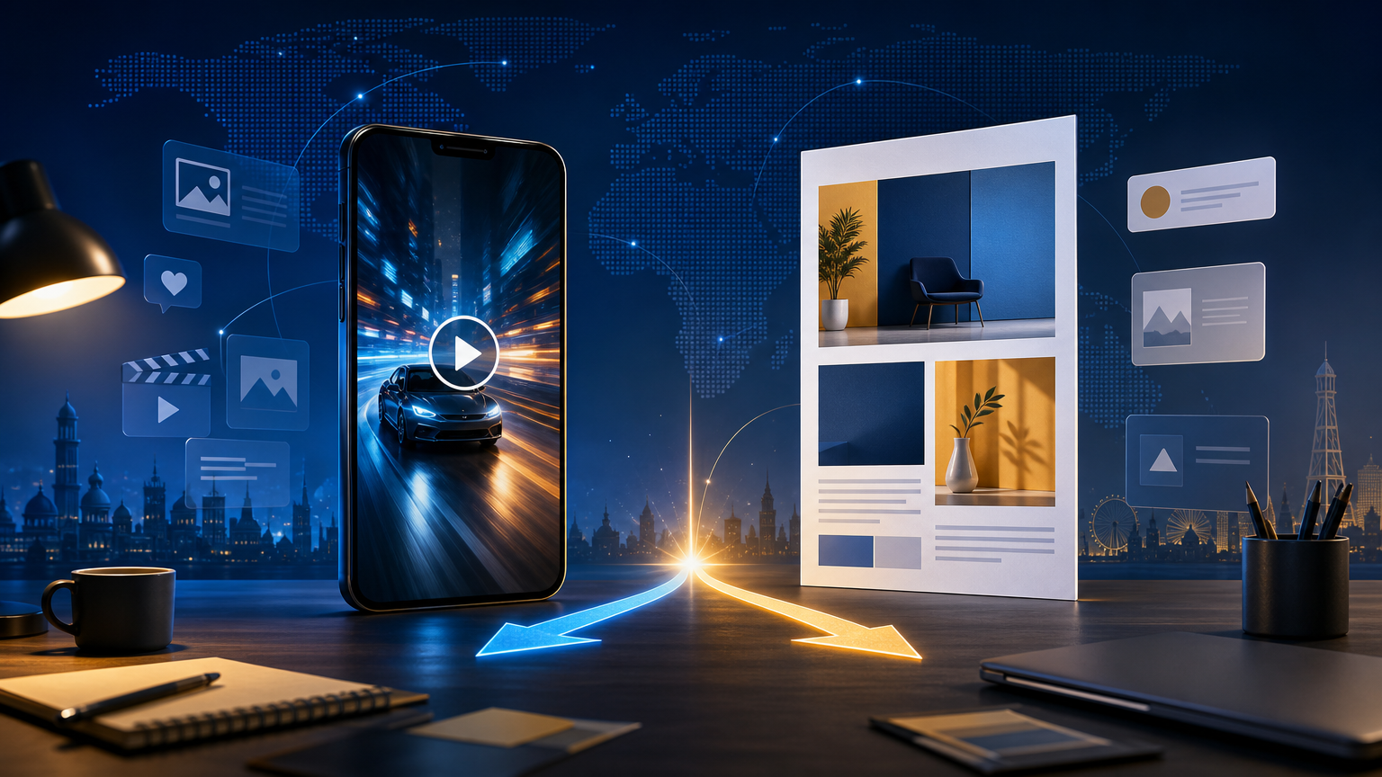 Short-Form Video vs Static Creatives: Which Converts Better? strategy visual