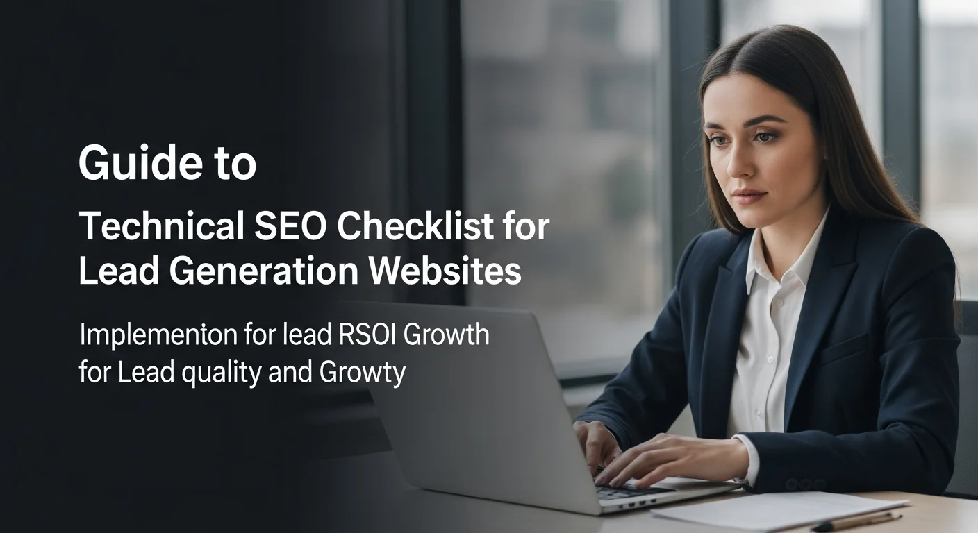 Technical SEO Checklist for Lead Generation Websites visual