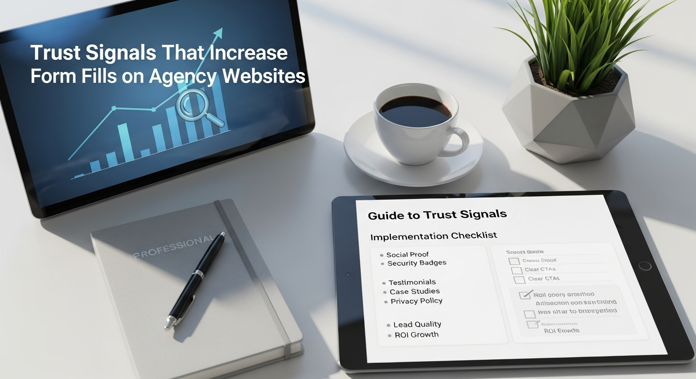 Featured image for Trust Signals That Increase Form Fills on Agency Websites