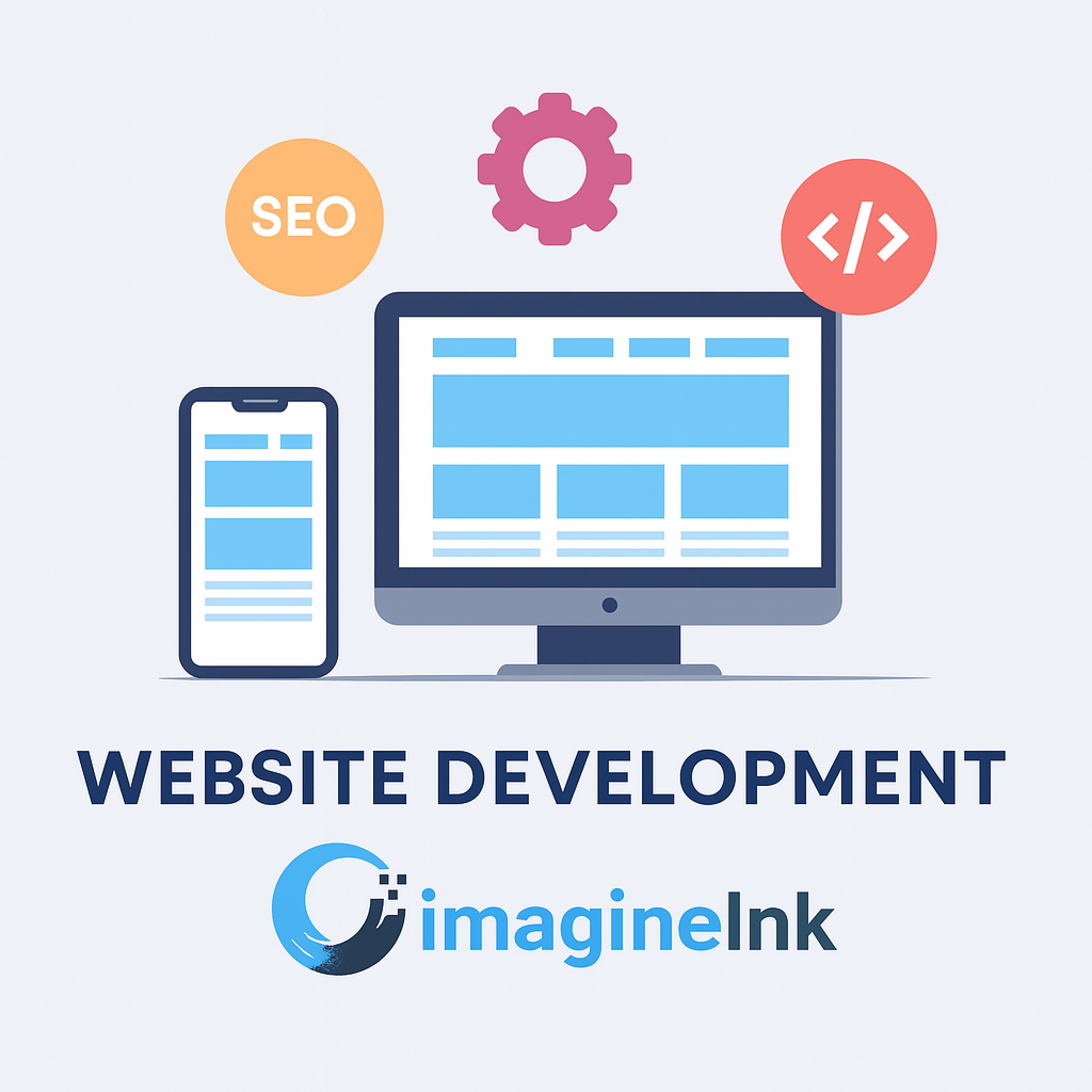 Custom Responsive Website Design by ImagineInk