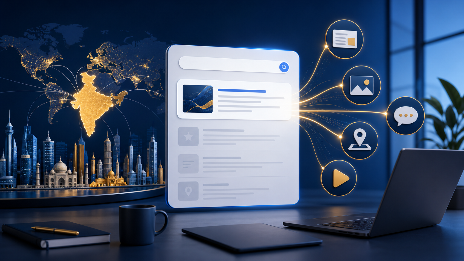 Zero-Click Searches and the Future of SEO strategy visual
